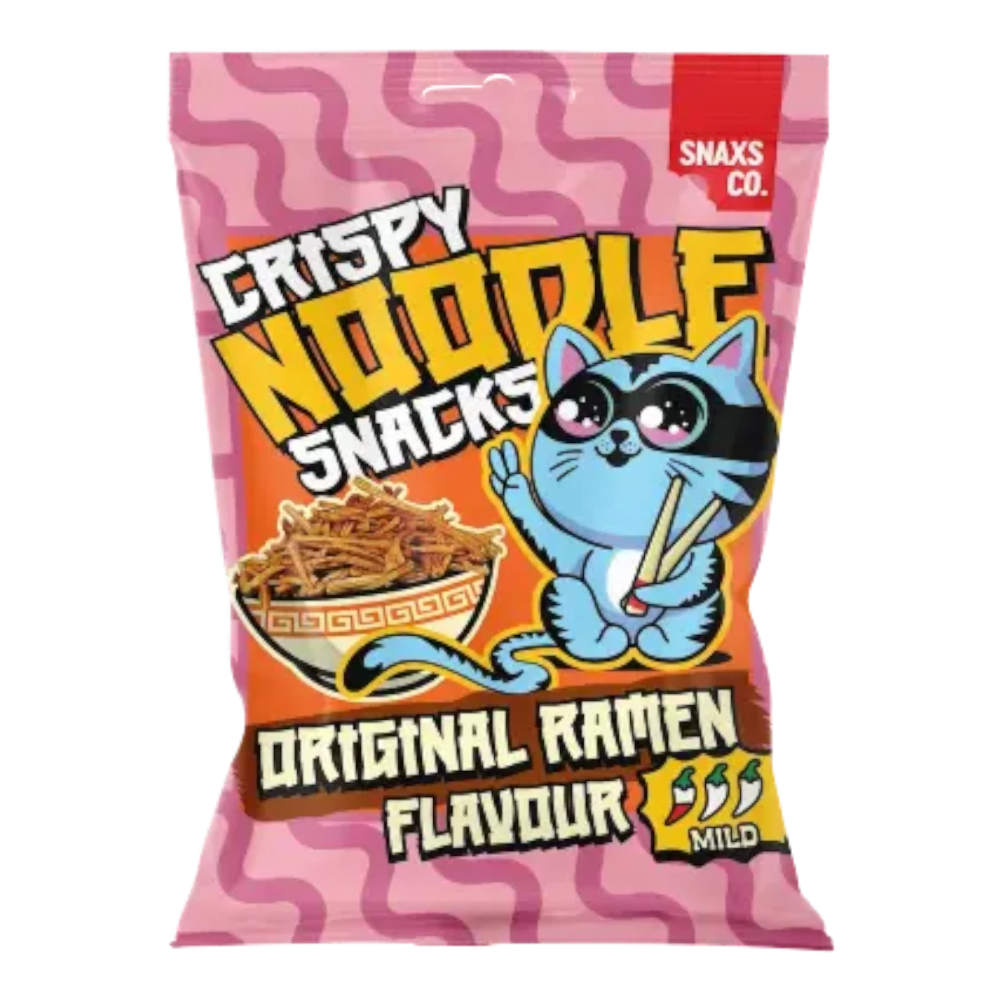 SnaxCo Crispy Noodle Snacks Original Ramen 60g