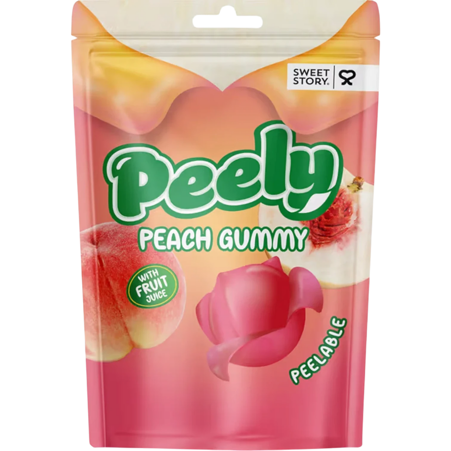 Sweet Story Peely Peach Gummy 85g