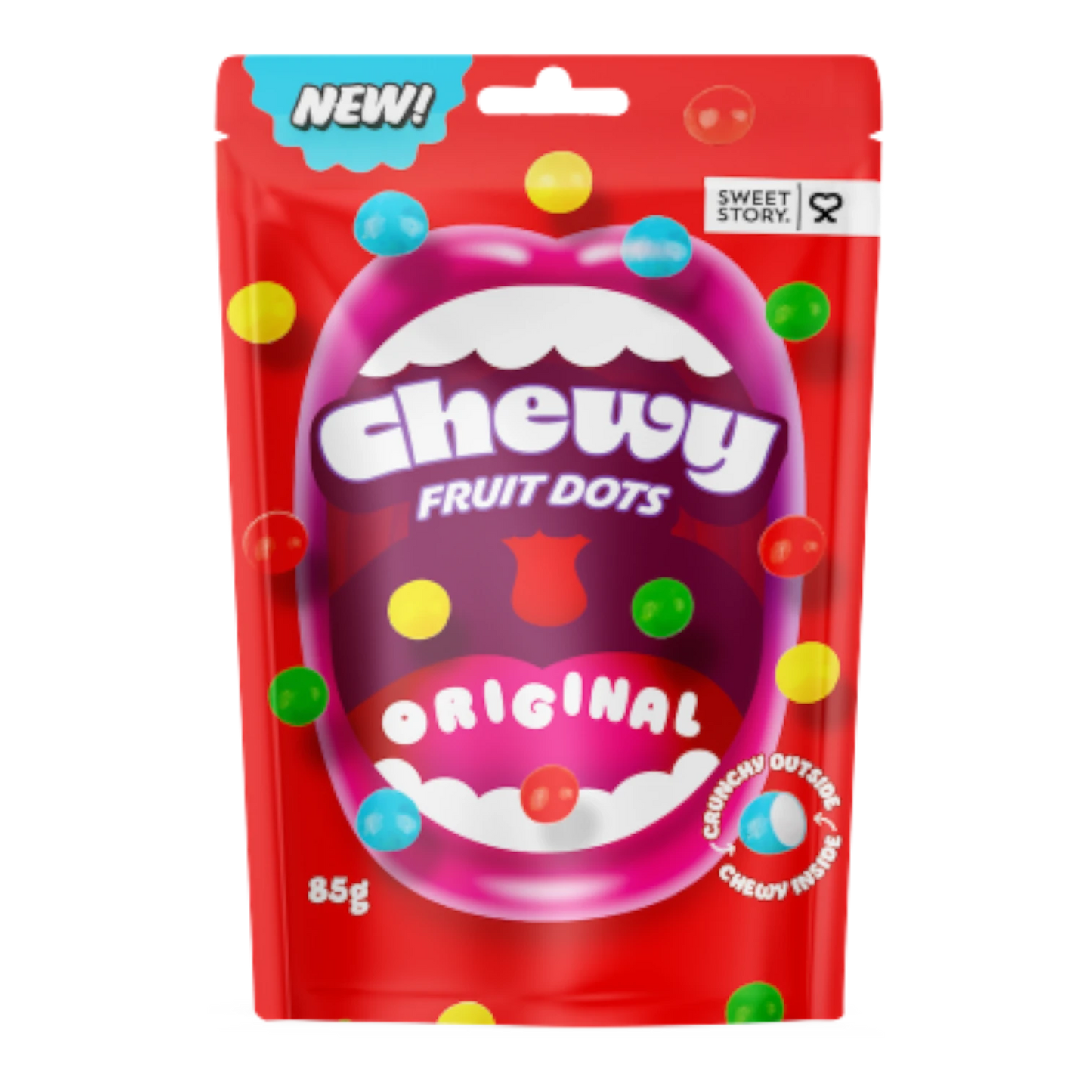 Sweet Story Chewy Fruit Dots Original 85g