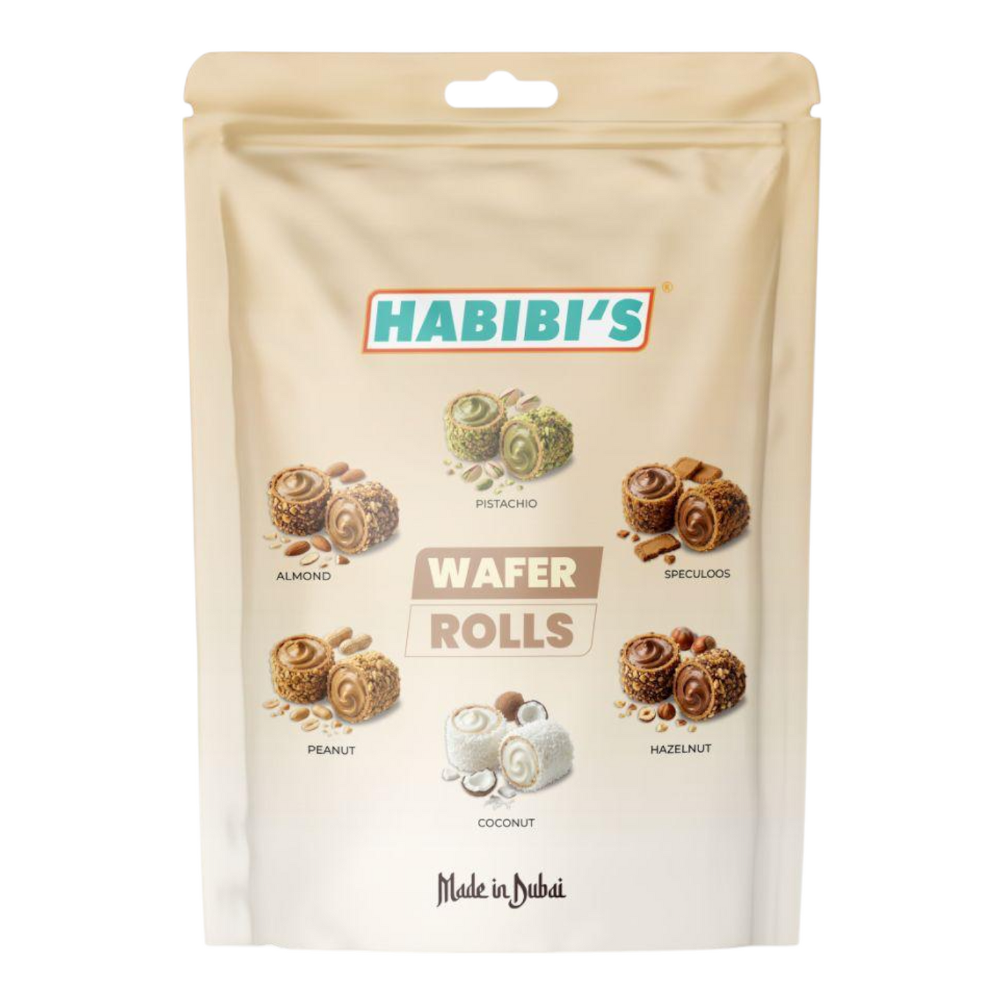 Habibi's Waffelröllchen Mix 100g