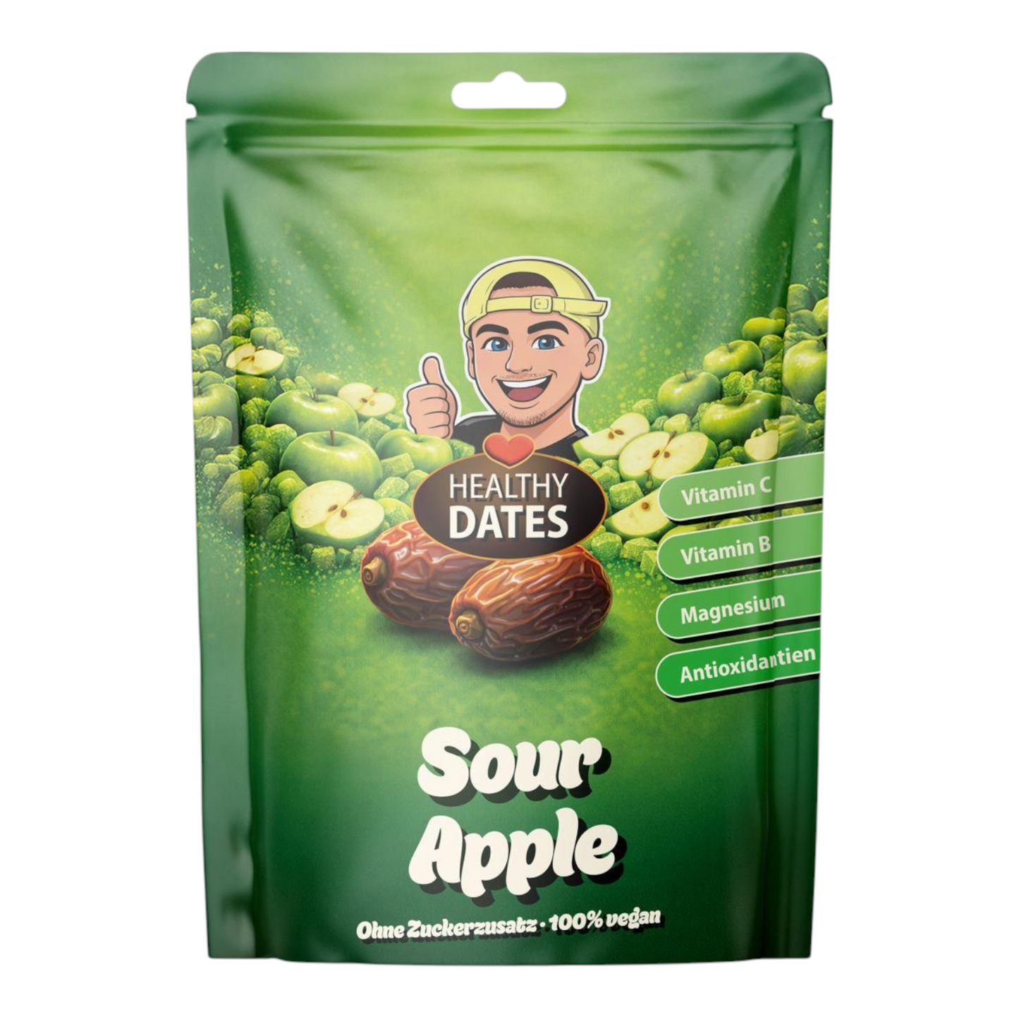 Healthy Dates Sour Apfel